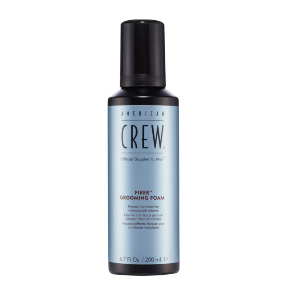American Crew Mousse Coiffante Fibreuse Pour Un Volume Modulable Fiber Grooming Foam 200ml
