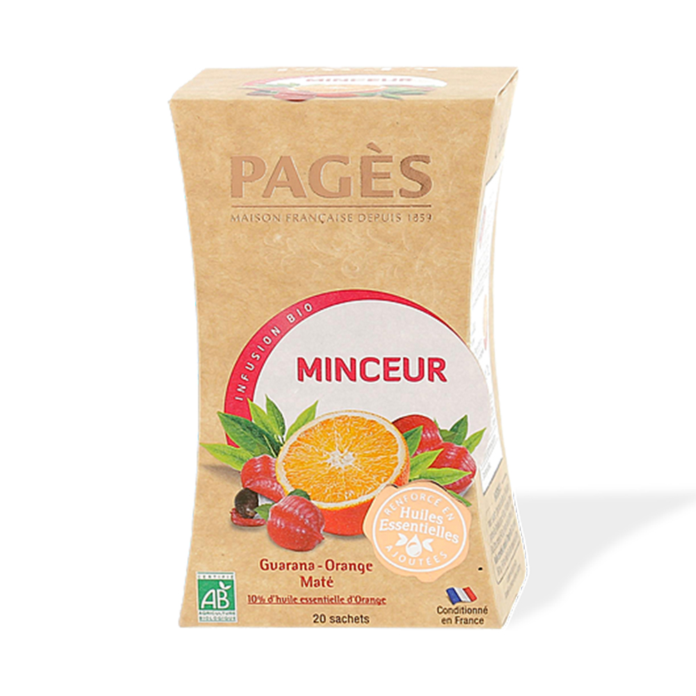 Pagès Infusion Minceur Bio 20 Sachets