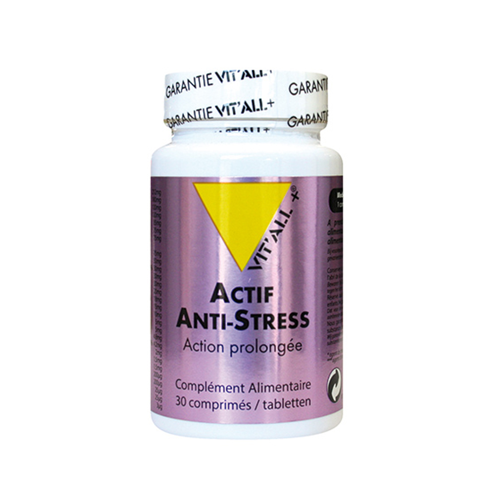 Vit'All+ Actif Anti-stress 60 Comprimes +