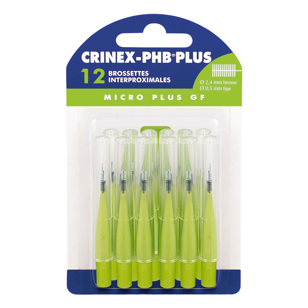Crinex Brossettes Interdentaires 2.4mm Micro Plus Gf Phb Plus X12
