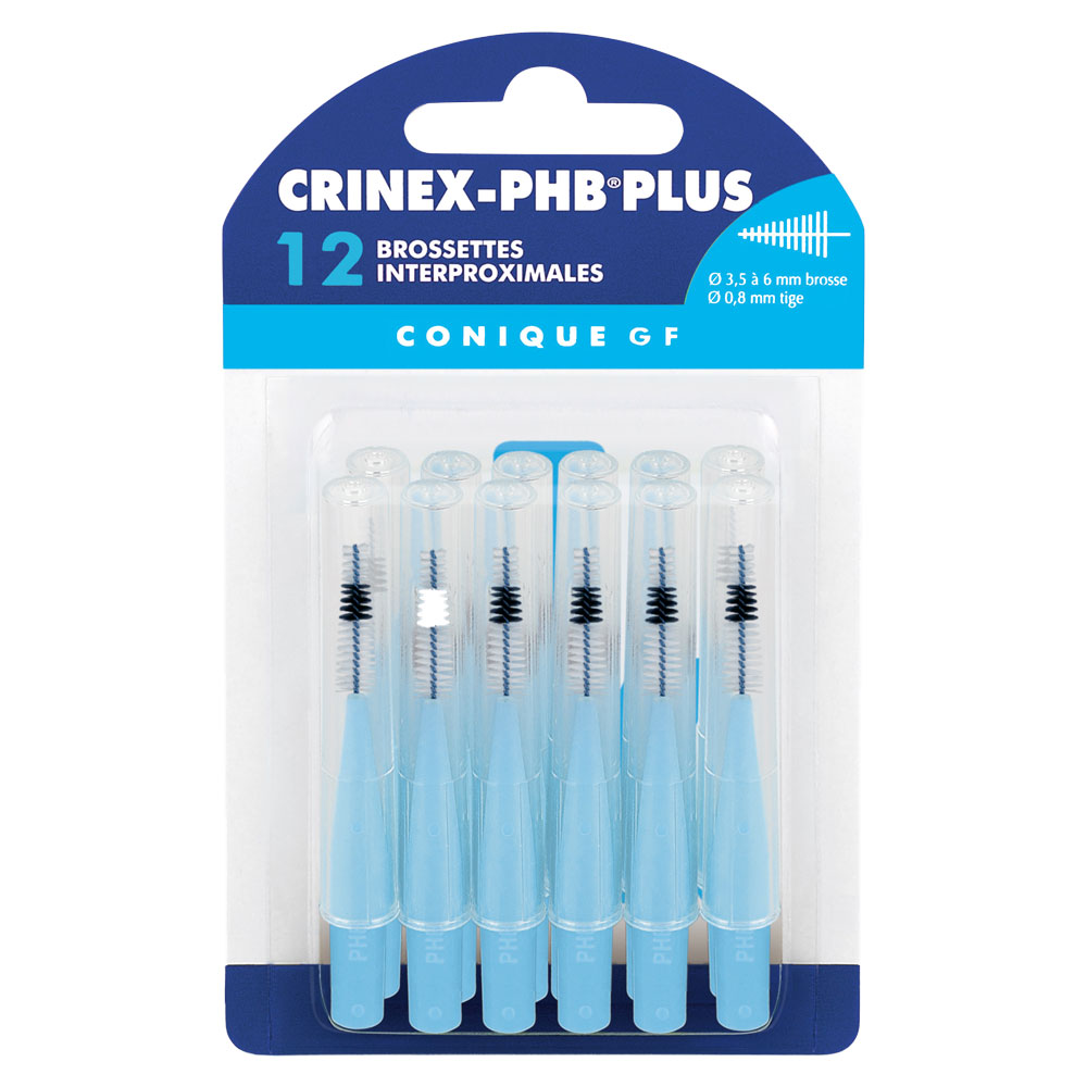 Crinex Brossettes Interdentaires Conique Gf X12 Phb Plus