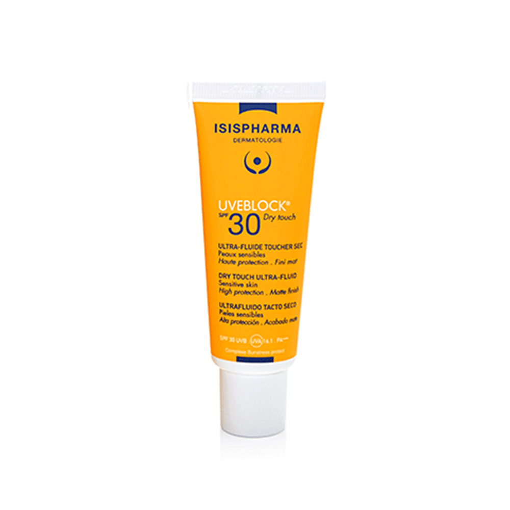 Isispharma Uveblock Ultra Fluide Toucher Sec Spf30+ Dry Touch 40ml