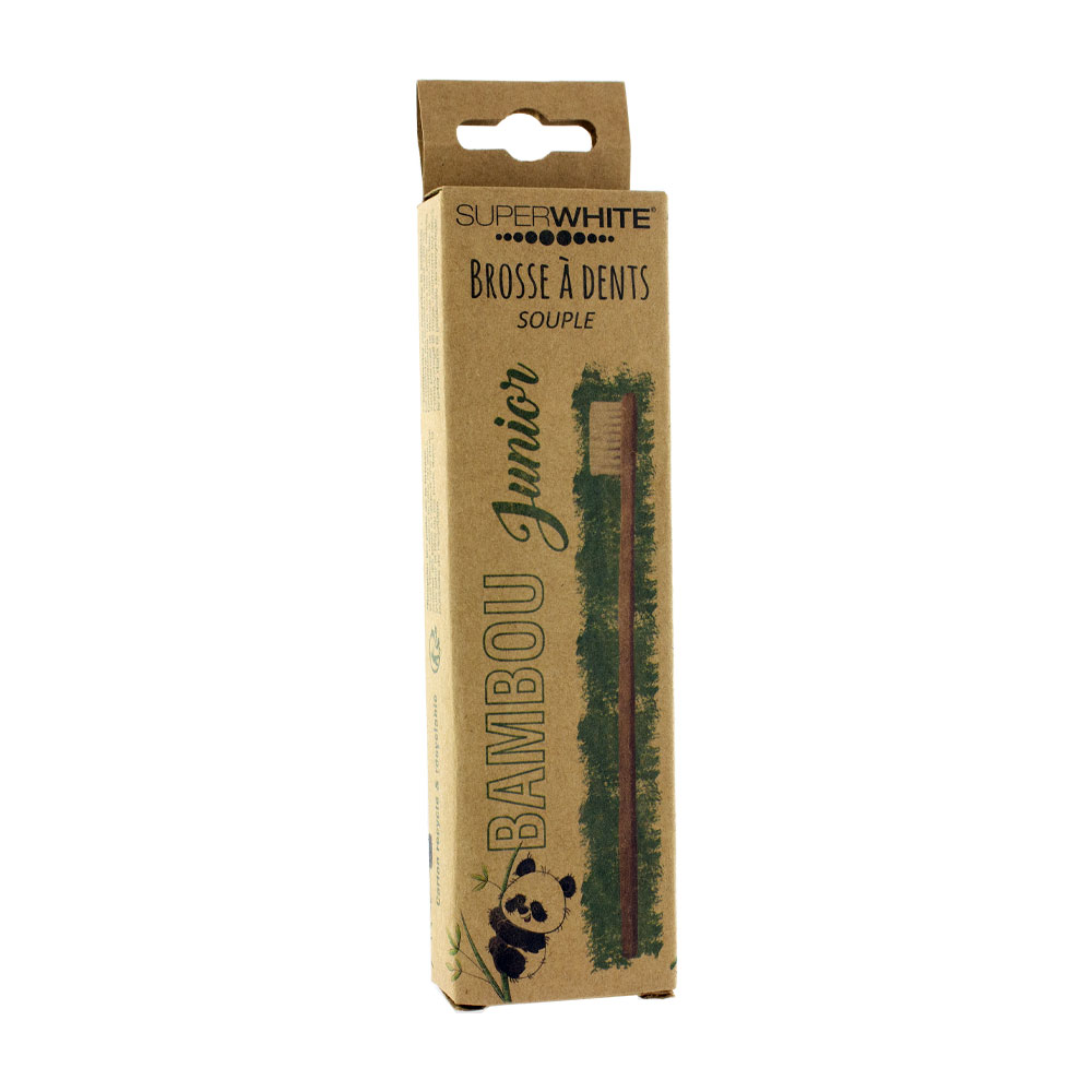 Superwhite Brosse A Dents Souple Bambou Junior