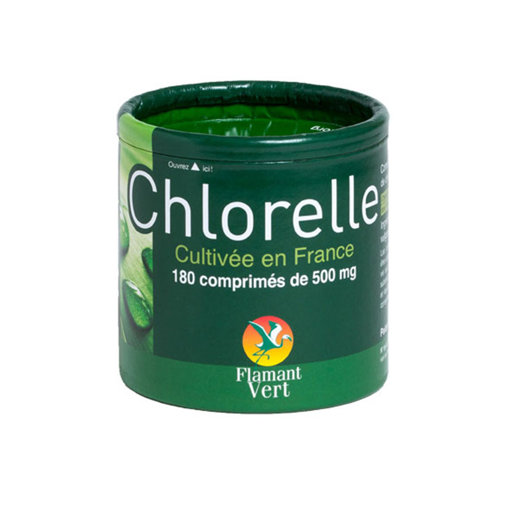 Flamant Vert Chlorelle 180 Comprimes