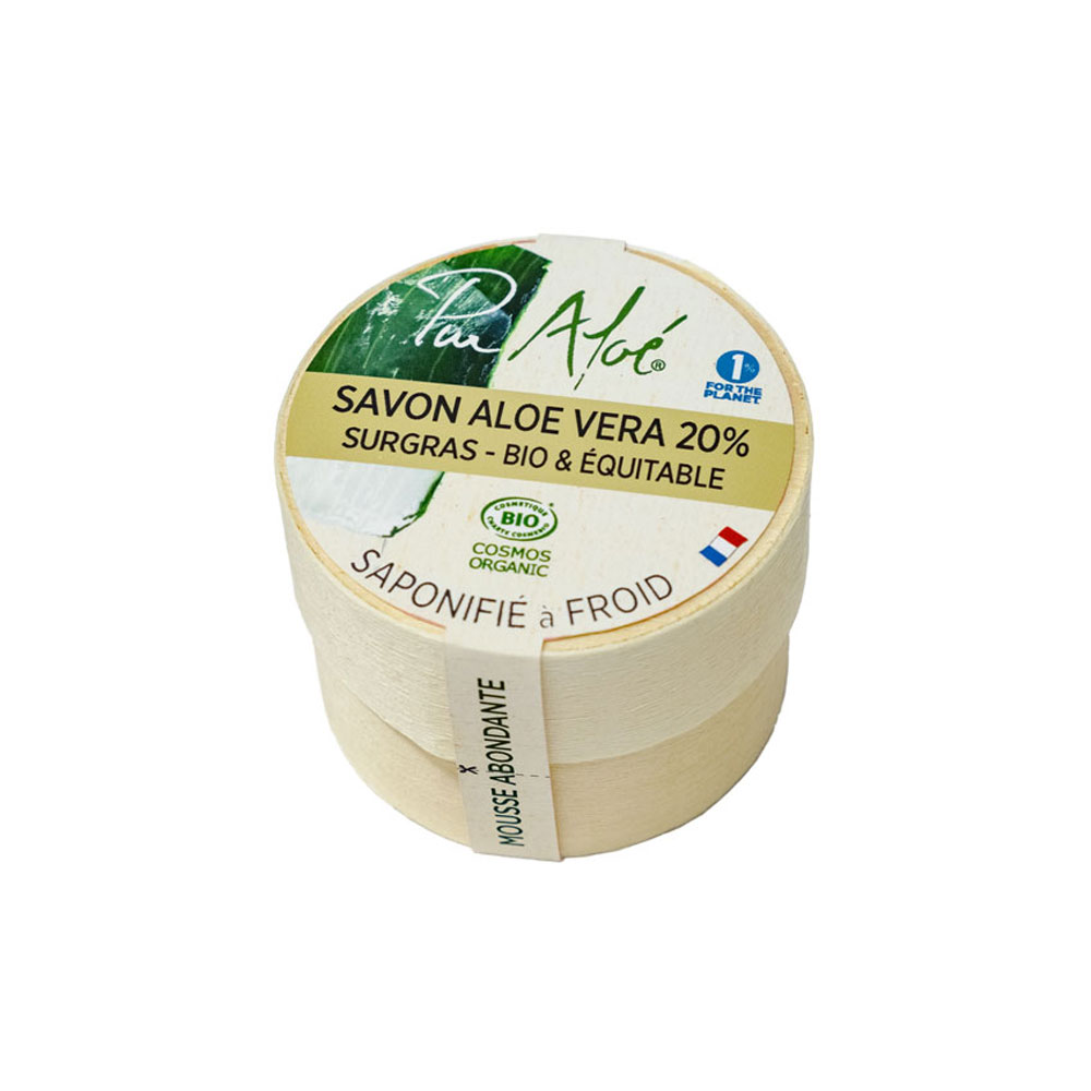 Pur Aloé Savon Surgras Bio Aloe Vera 20% 90g