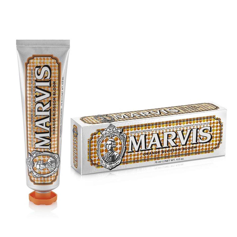 Marvis Dentifrice Orange Blossom Bloom Menthe - Fleur D'oranger 75ml