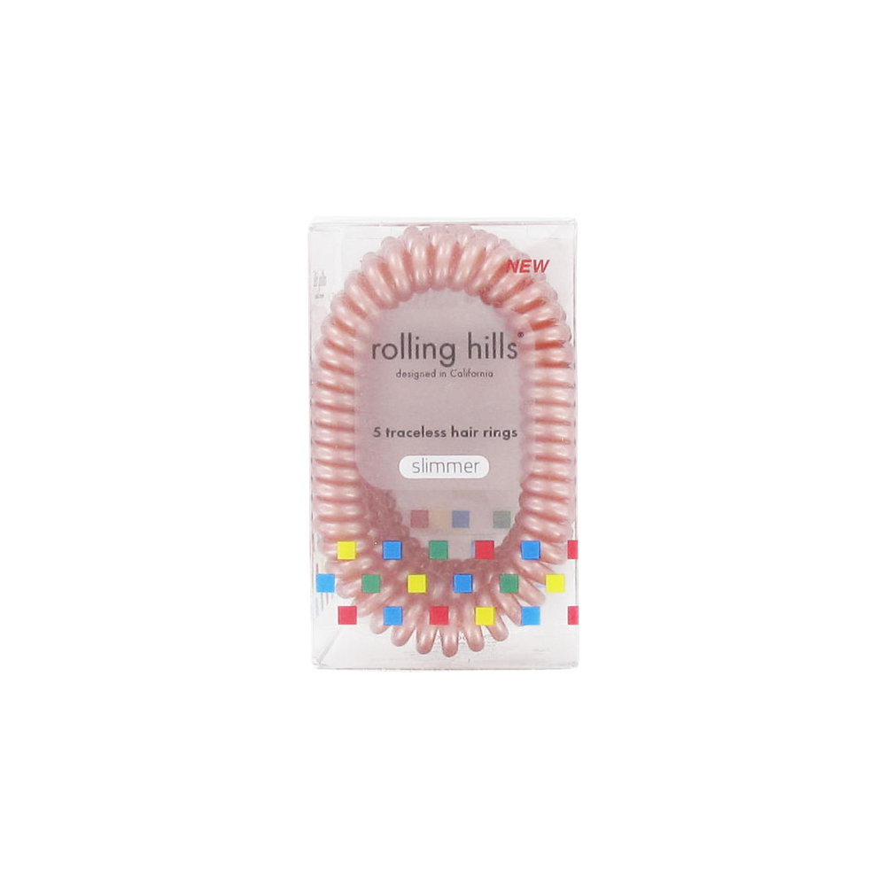 Rolling Hills Elastique Fin Cheveux Invisible X5