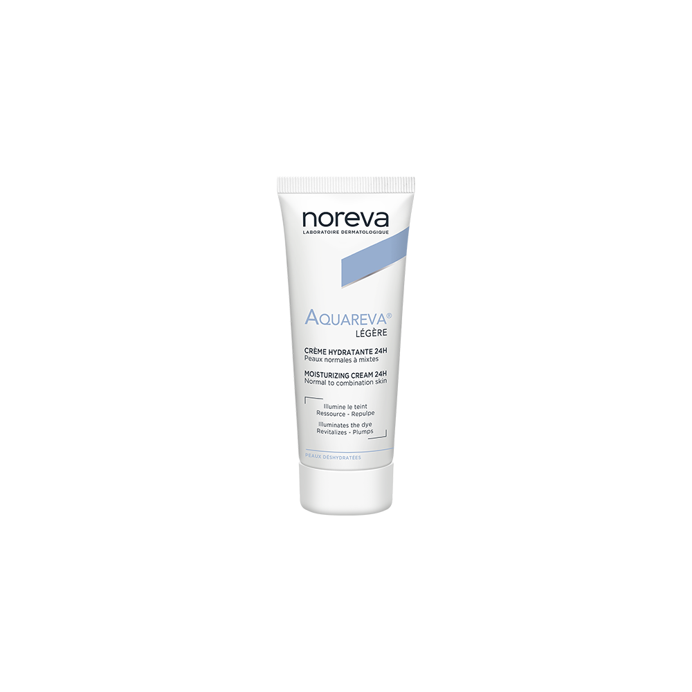Noreva Aquareva Creme Hydratante 24h Texture Legere 40ml