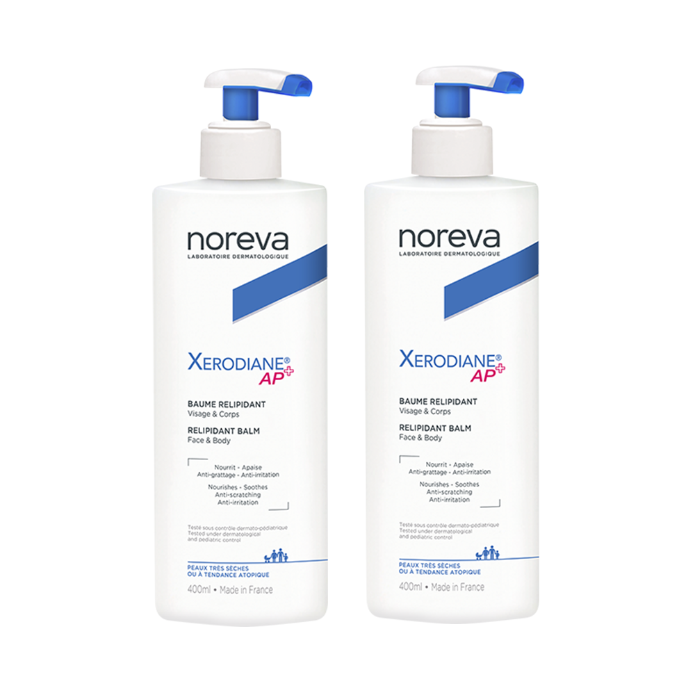 Noreva Xerodiane Cera+ Baume Nutritif Relipidant Xerodiane Ap+ Peaux Sensibles 2x400ml