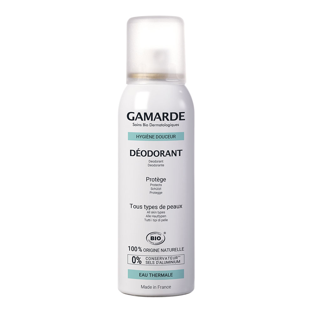 Gamarde Deodorant Spray Hygiene Douceur Peaux Sensibles Et Reactives 100ml