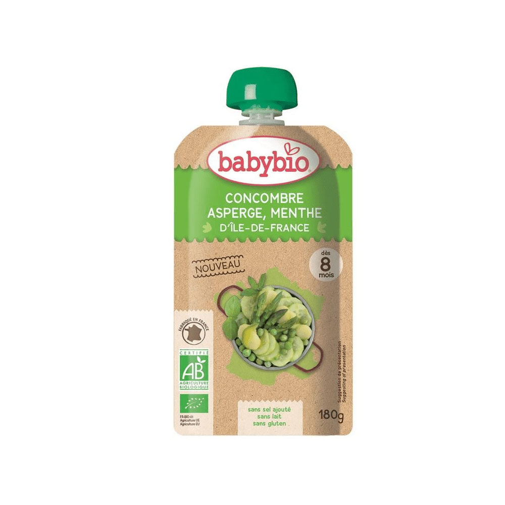 Babybio Gourde Repas Bio Des 8 Mois 180g