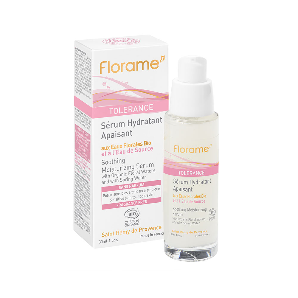Florame Serum Hydratant Apaisant Bio Tolerance Peaux Sensibles 30ml