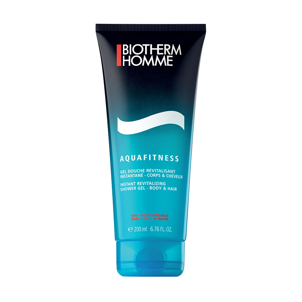 Biotherm Aquafitness Gel Douche Corps Et Cheveux Homme 200ml
