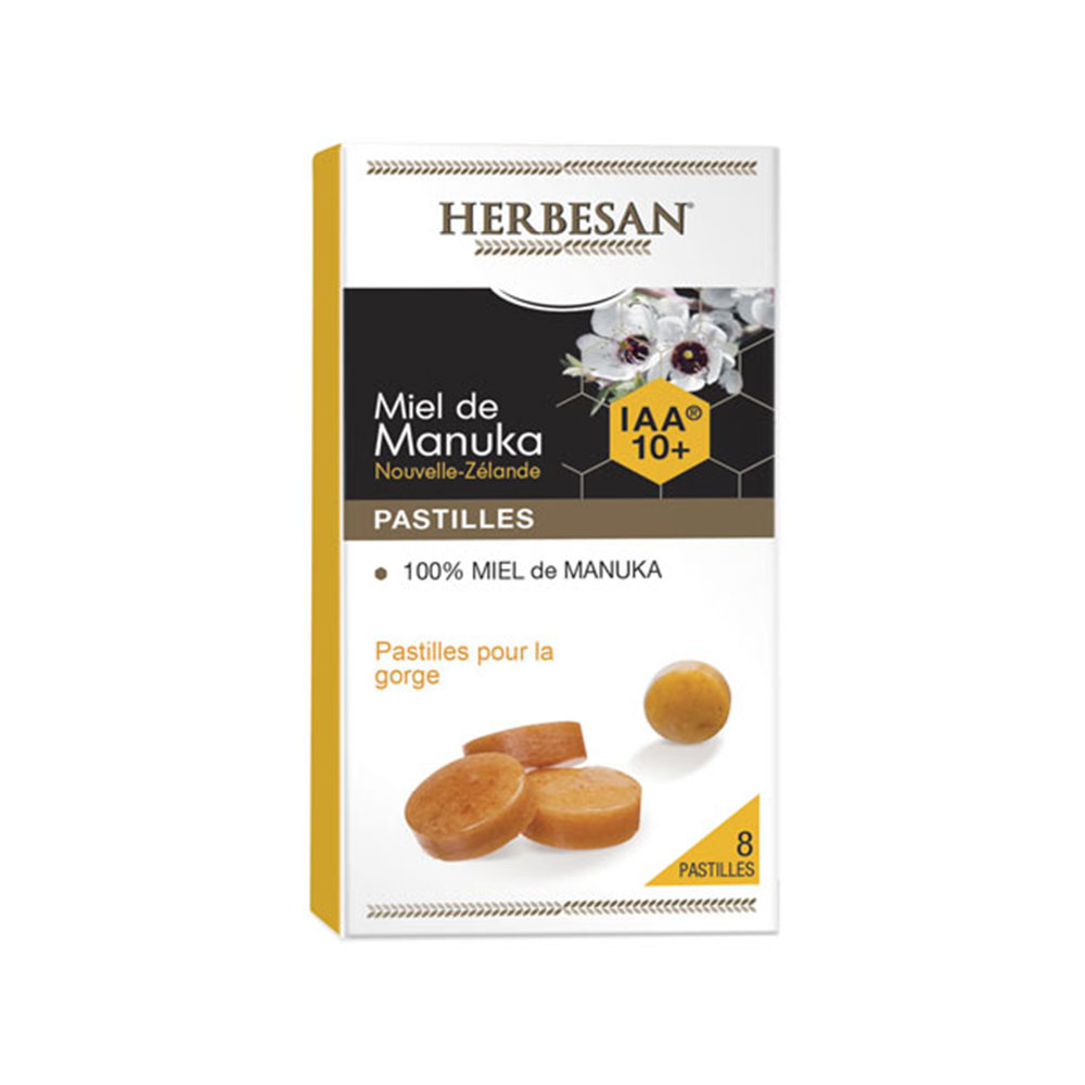Herbesan Miel de Manuka Pastilles Gorge x8