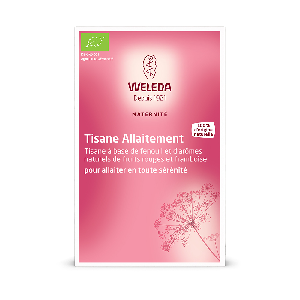 Weleda Tisane Allaitement Fruits Rouges 20 Sachets