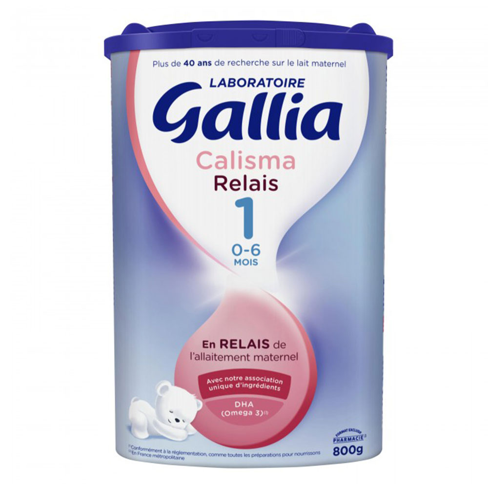 Gallia Calisma Relais 1 Lait En Poudre 0 à 6 mois 800g