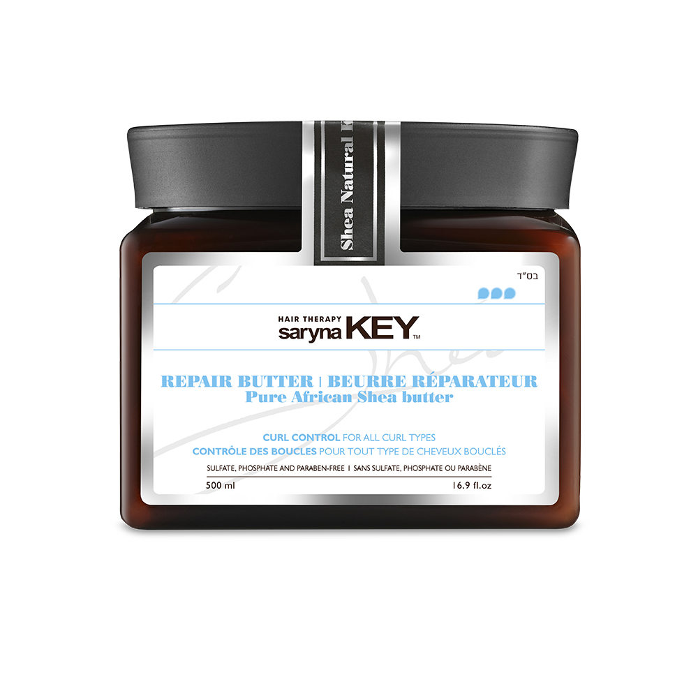 Saryna Key Pur Beurre Reparateur Controle Des Boucles Curl Control Beurre De Karite D'afrique 500ml