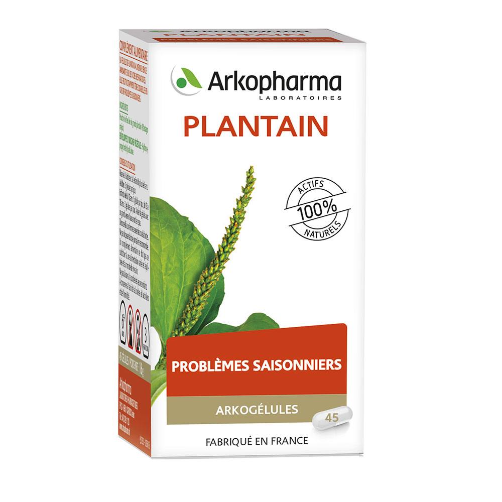 Arkopharma Arkogélules Plantain 45 Gelules