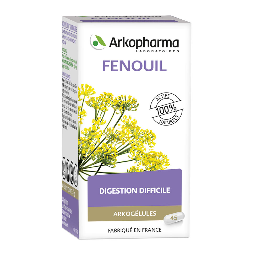 Arkopharma Arkogélules Fenouil 45 Gelules