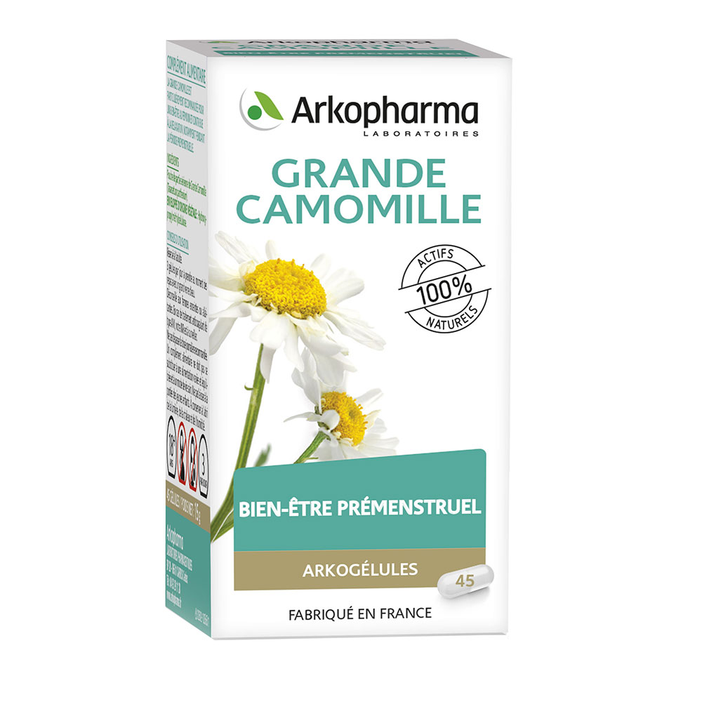 Arkopharma Arkogélules Grande Camomille 45 Gelules