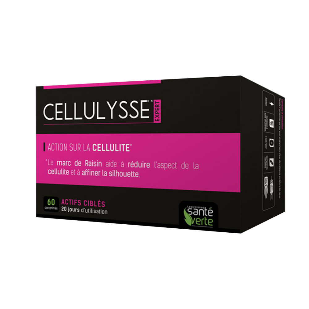 CELLULYSSE CELLULITE BOITE 60 COMPRIMES SANTE VERTE