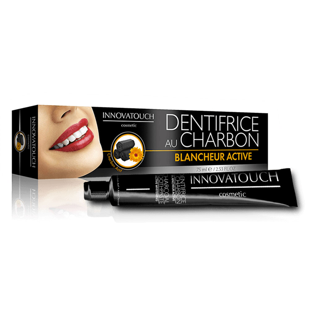 Innovatouch Dentifrice Au Charbon Blancheur Active 75ml