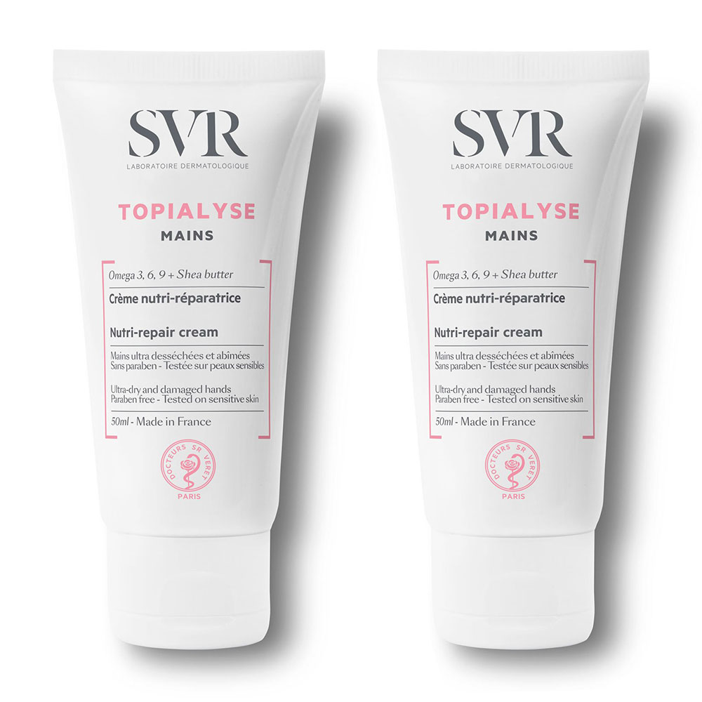 Creme Mains Nutri Reparatrice 2x50ml Topialyse Svr