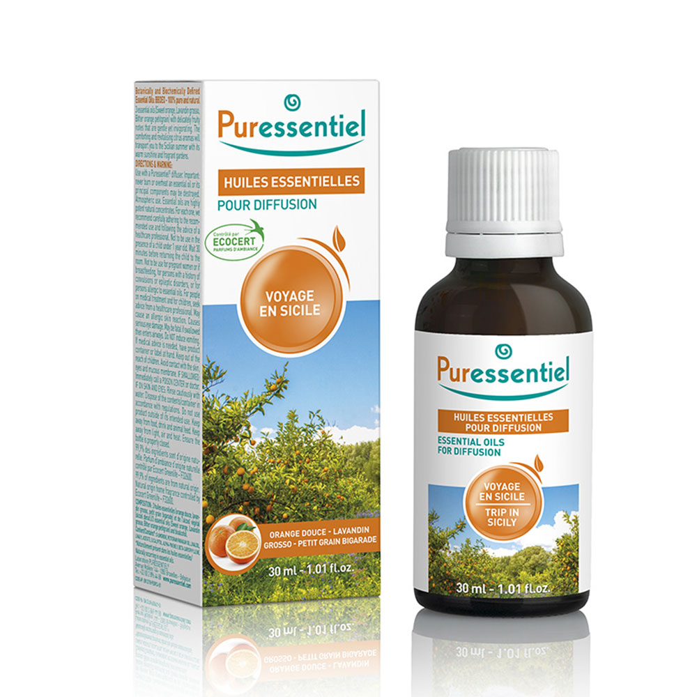 Puressentiel Diffusion Pour Diffusion Voyage En Sicile 30ml