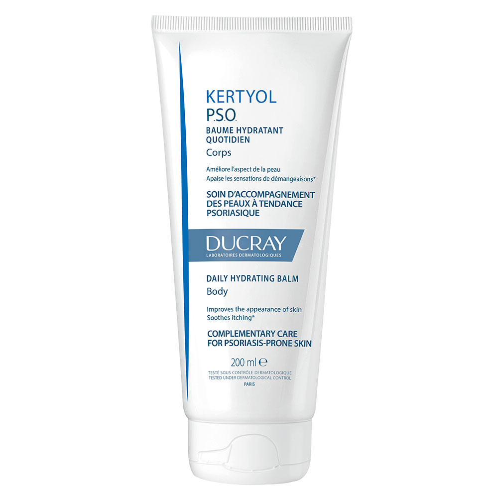 Ducray Kertyol P.S.O Baume Hydratant Quotidien Peaux Psoriasiques 200ml