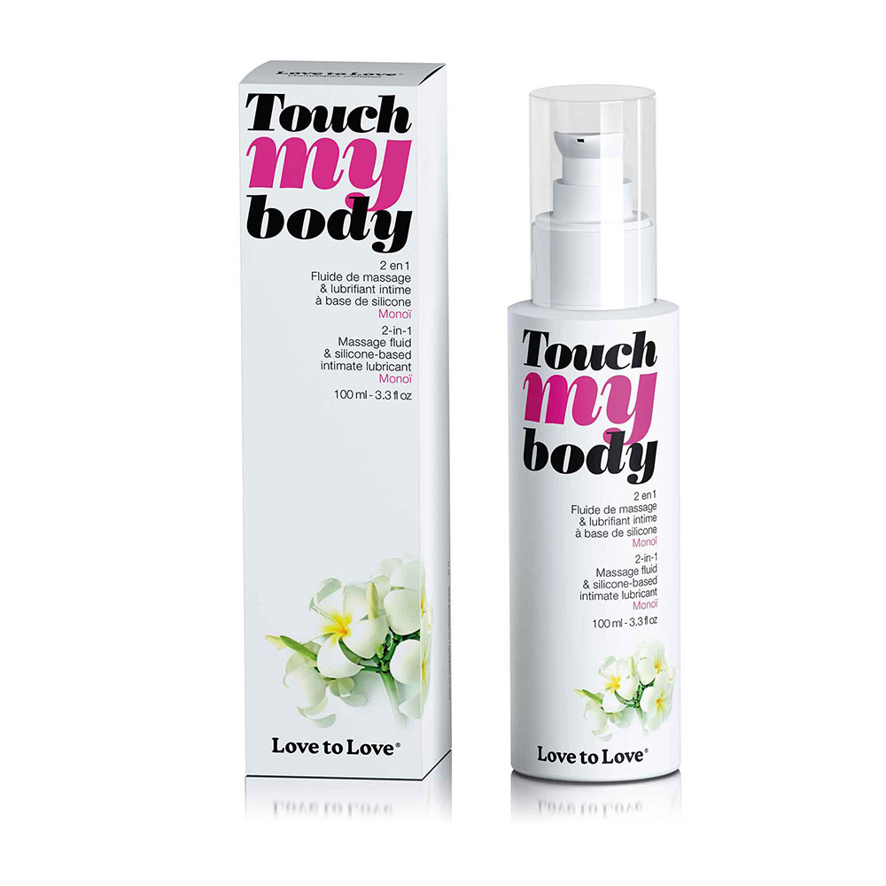 Love To Love Fluide De Massage Et Lubrifiant Intime 2 En 1 Touch My Body 100ml