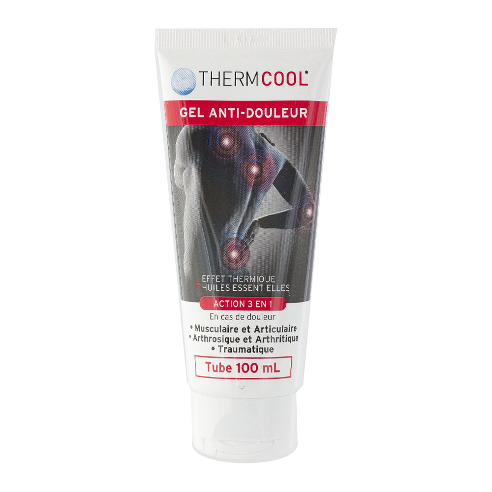 Bausch&Lomb ThermCool&Hot Gel Anti Douleurs Froid + Huiles Essentielles 100ml