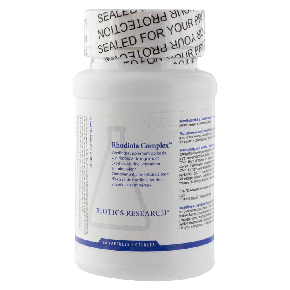 Biotics Research Rhodiola Complex 60 Gelules