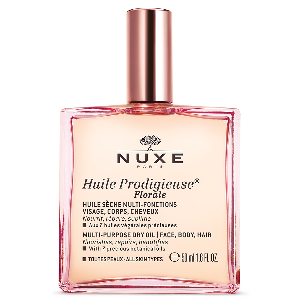 Nuxe Huile Prodigieuse Huile Seche Multi-fonctions Florale Visage Corps Et Cheveux 50ml