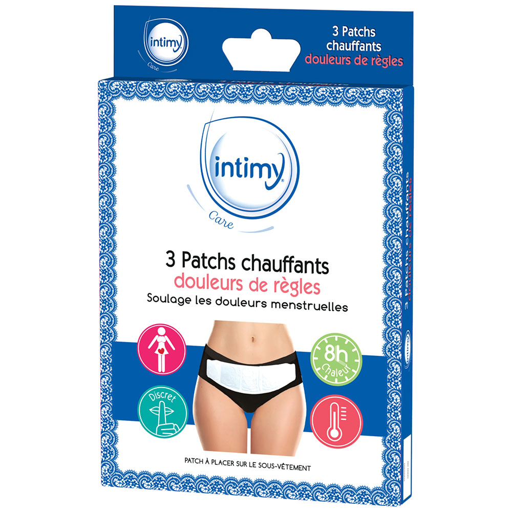 Intimy Patchs Chauffants Douleurs Regles Care Juvasante