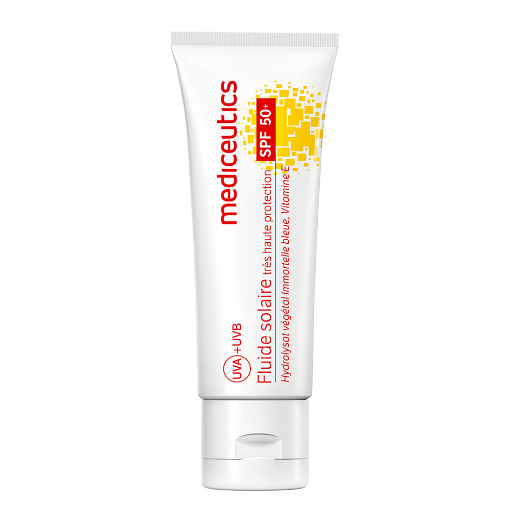 Mediceutics Fluide Solaire Anti Age Tres Haute Protection Spf50+ 40ml