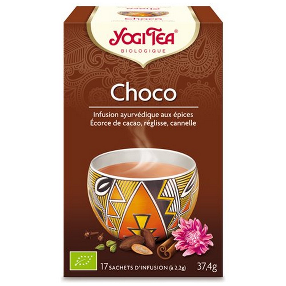 Yogi Tea Choco Infusion Ayurvedique 17 Sachets