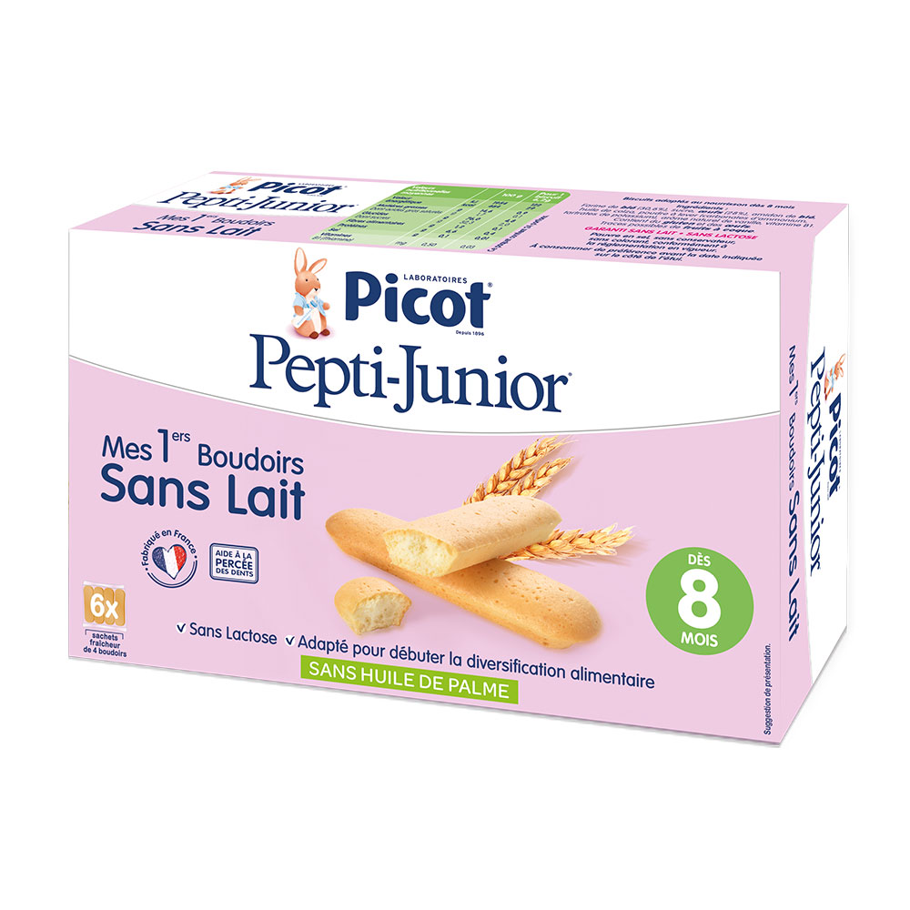 Picot Mes 1ers Boudoirs Sans Lait Dés 8 Mois 6 Sachets De 4 Boudoirs