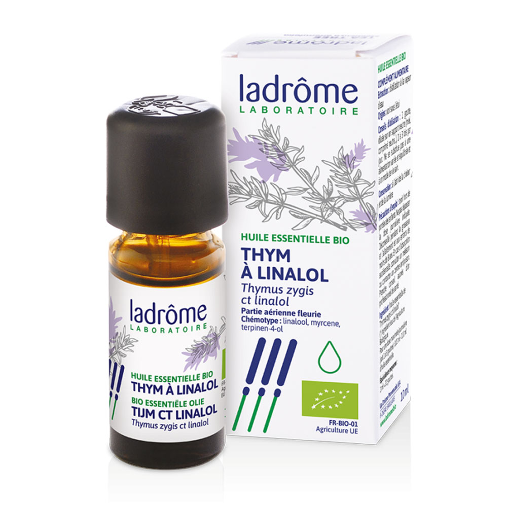 Ladrôme Huile Essentielle De Thym A Linalol Bio 10ml