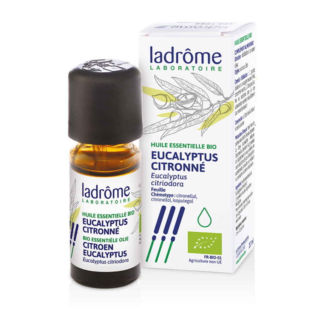 Ladrôme Huile Essentielle D'eucalytpus Citronne Bio 10ml