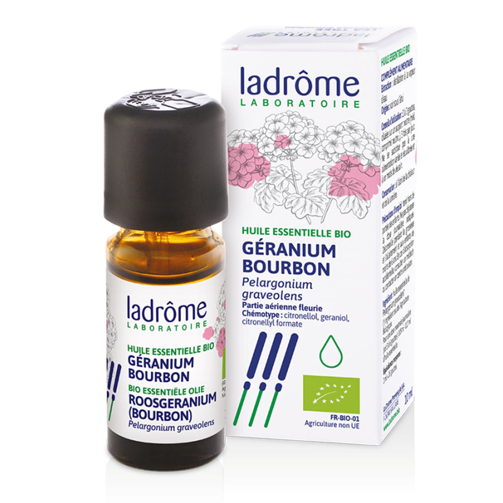 Ladrôme Huile Essentielle De Geranium Bio 10ml