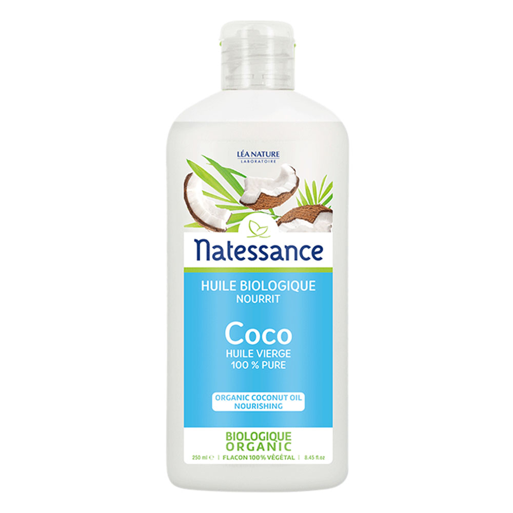 Natessance Huile De Coco Bio 100% pure 250ml