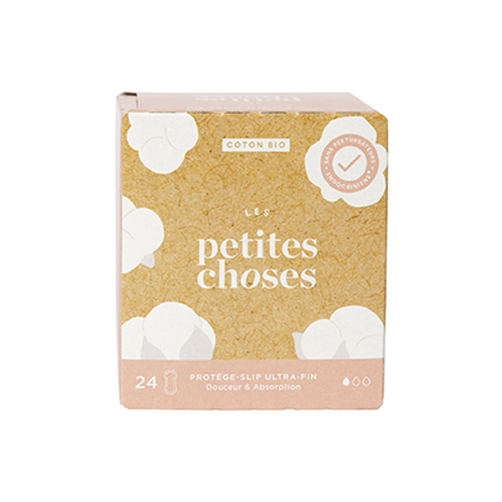 Les Petites Choses Protège Slip Ultra fin Coton Bio Boîte de 24