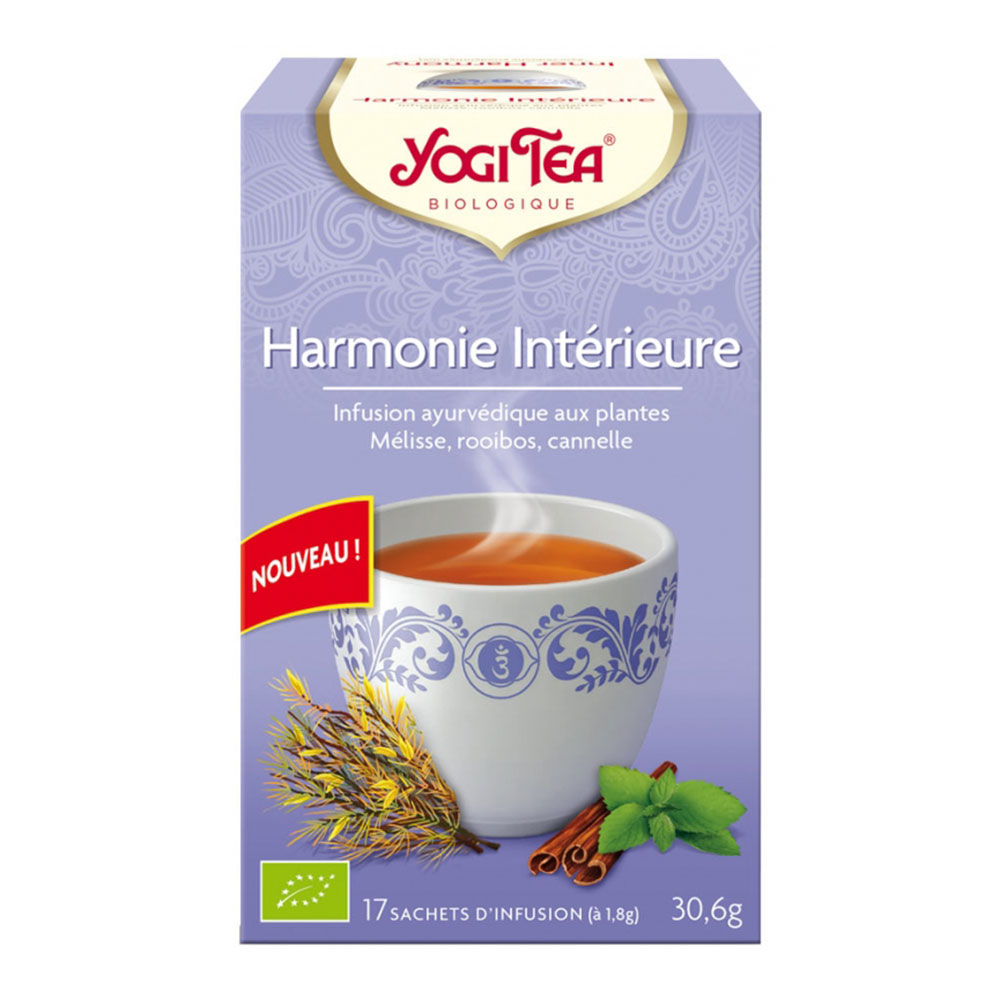 Yogi Tea Infusion Biologique Harmonie Intérieure 17 sachets