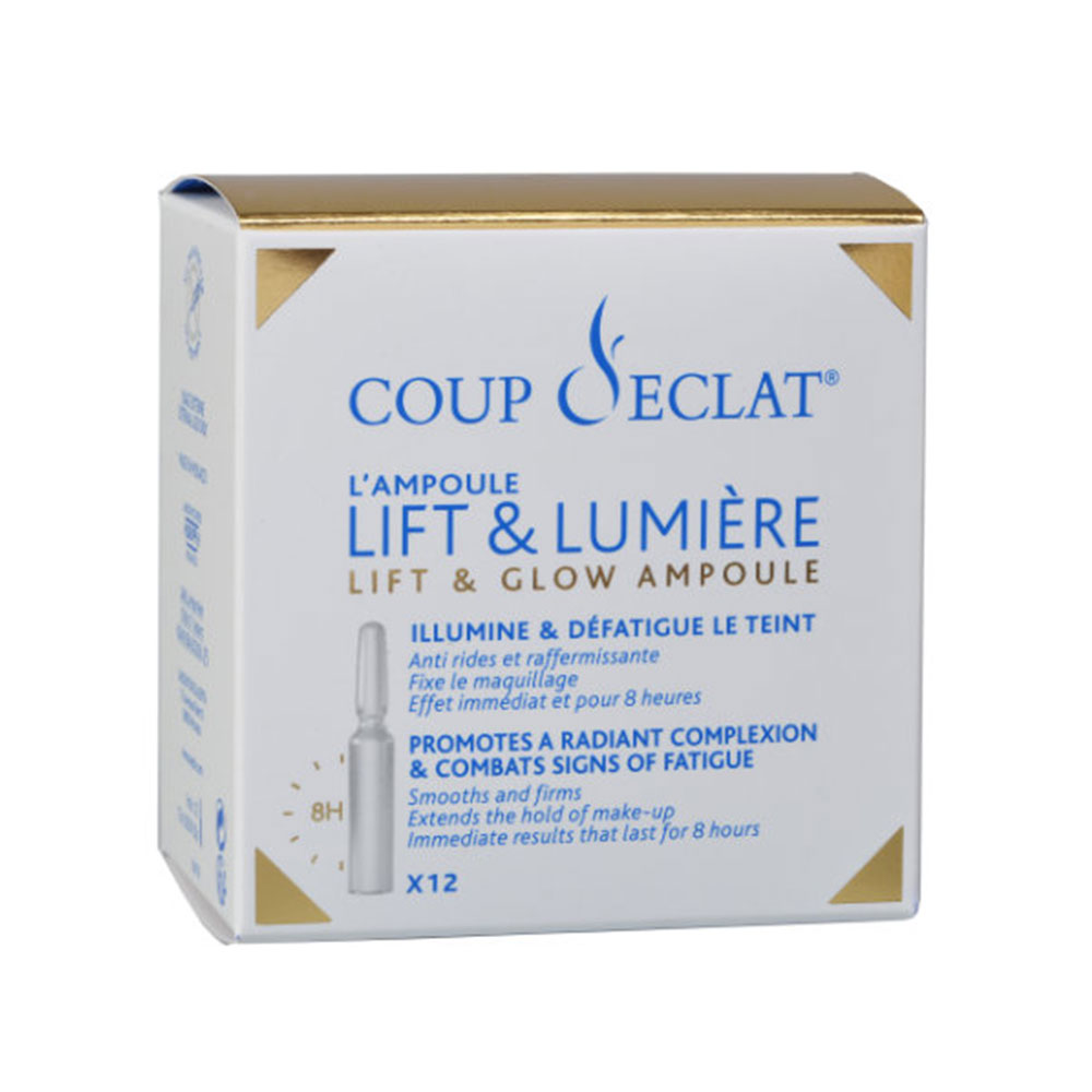 Coup D'Eclat Ampoules Lift & Lumière Peaux sensibles 12x1ml ampoules