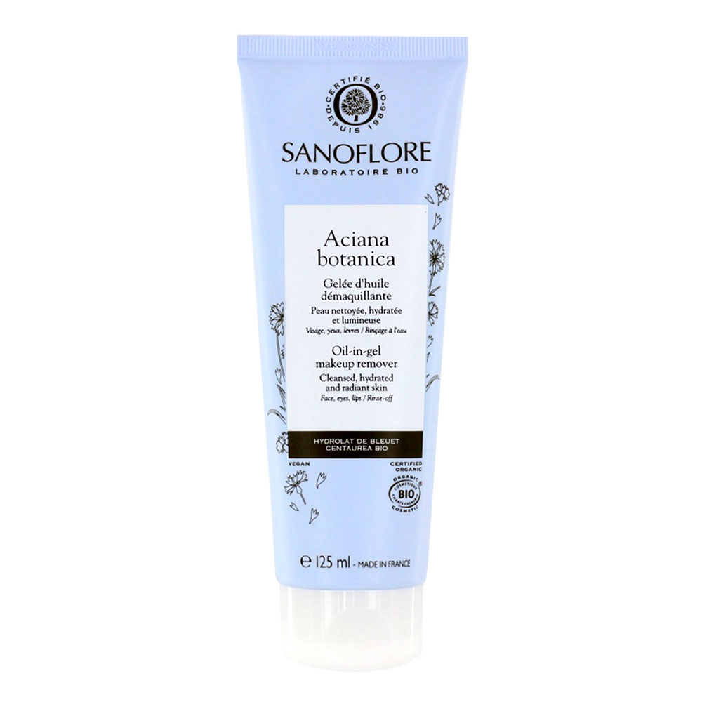 Sanoflore Aciana Botanica Gelee D'huile Demaquillante Bio 125ml