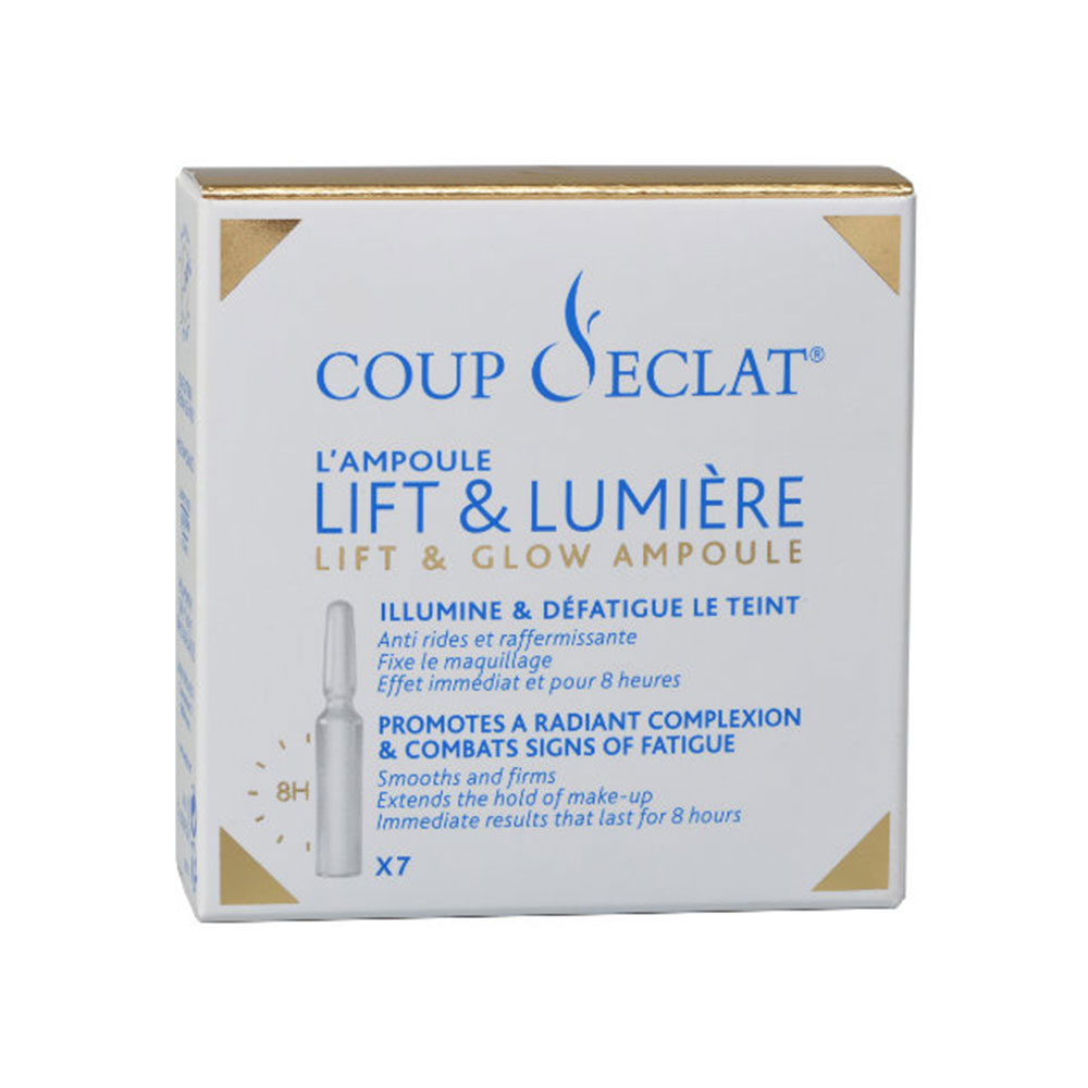 Coup D'Eclat Ampoules Lift & Lumière Peaux sensibles 7x1ml ampoules
