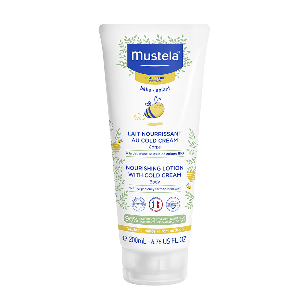 Mustela Lait Nourrissant Au Cold Cream Peaux Sèches 200ml
