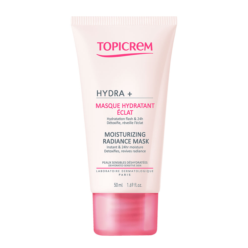 Topicrem Hydra+ Masque Hydratant Eclat Peaux Sensibles Déshydratées 50ml