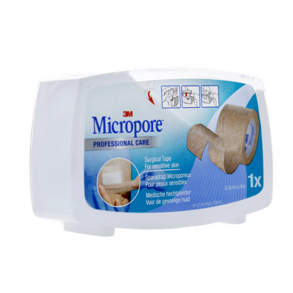 3M Micropore Sparadrap Chair 25mmx5m
