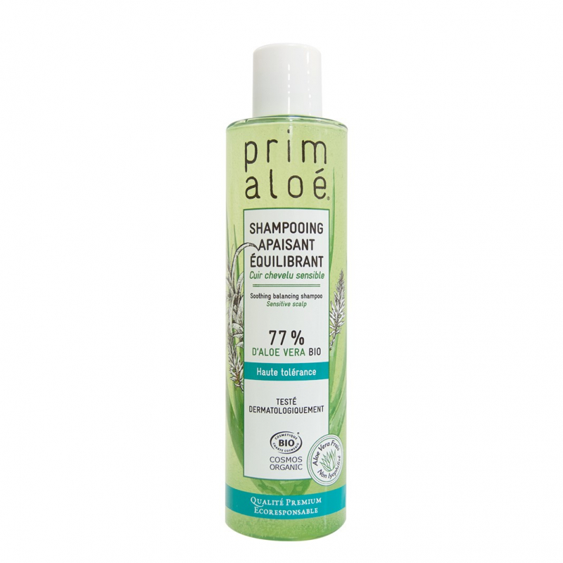Prim Aloe Shampoing Apaisant Equilibrant 78% Aloe Vera 250ml